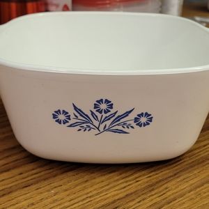 Corning Ware  P1 3/4B  Blue Cornflower   1 3/4 Quart Baking Dish / Casserole
